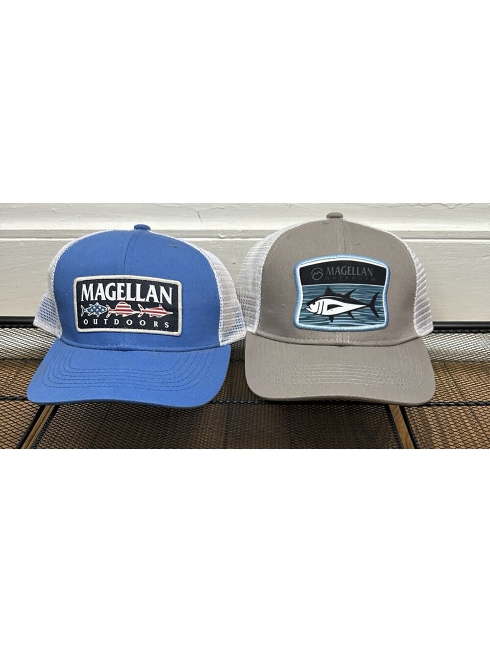 Magellan Outdoors Fishing Trucker Hat Bundle of 2 OSFA NWT